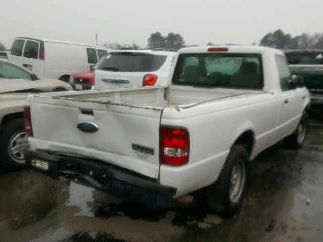 1FTYR10U46PA94921 - 2006 FORD RANGER WHITE photo 4