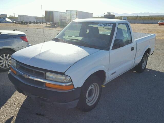 1GCCS145428119466 - 2002 CHEVROLET S TRUCK S1 WHITE photo 2