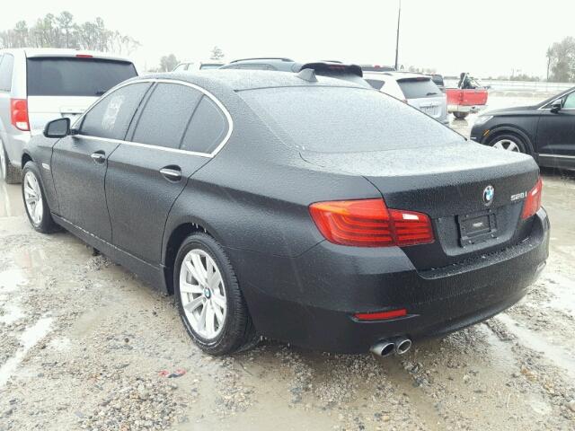 WBA5A5C59FD513060 - 2015 BMW 528 I BLACK photo 3