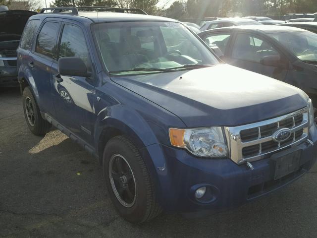 1FMCU931X8KA87427 - 2008 FORD ESCAPE XLT BLUE photo 1