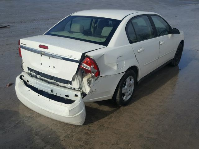 1G1ZS58F87F117218 - 2007 CHEVROLET MALIBU LS WHITE photo 4
