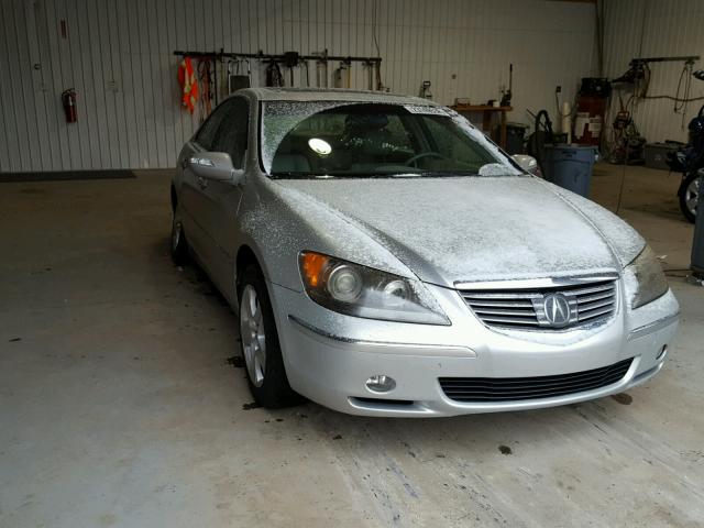 JH4KB165X6C007913 - 2006 ACURA RL SILVER photo 1