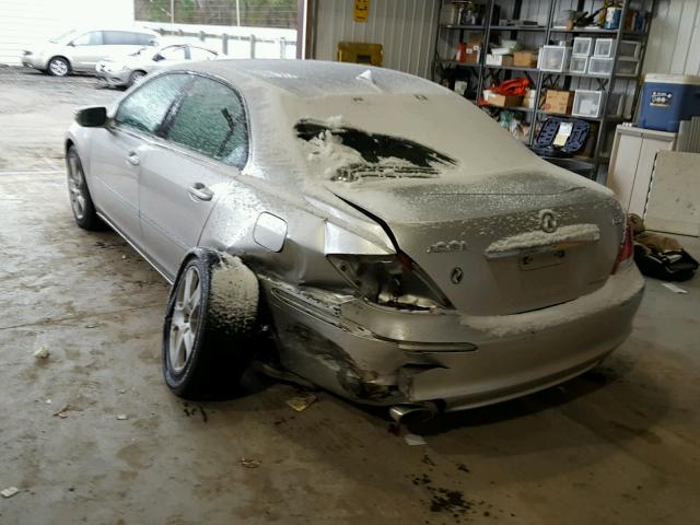 JH4KB165X6C007913 - 2006 ACURA RL SILVER photo 3