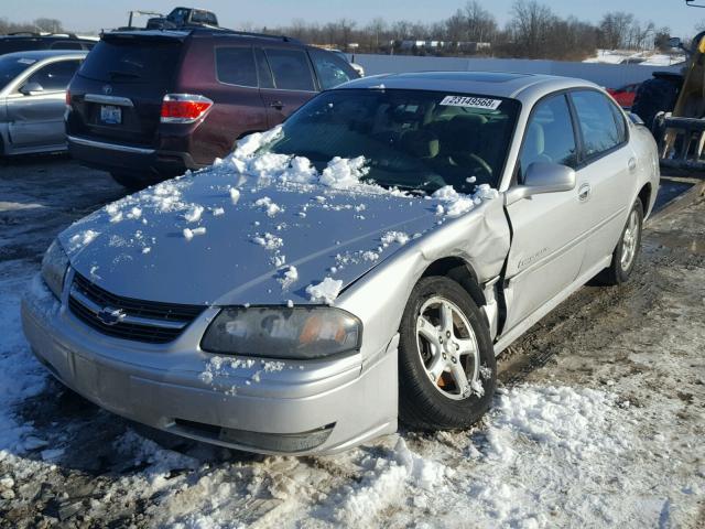 2G1WH52K849341892 - 2004 CHEVROLET IMPALA LS SILVER photo 2