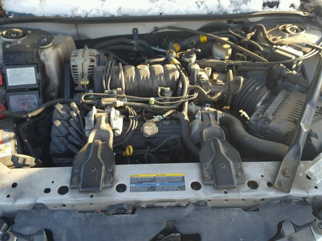 2G1WH52K849341892 - 2004 CHEVROLET IMPALA LS SILVER photo 7