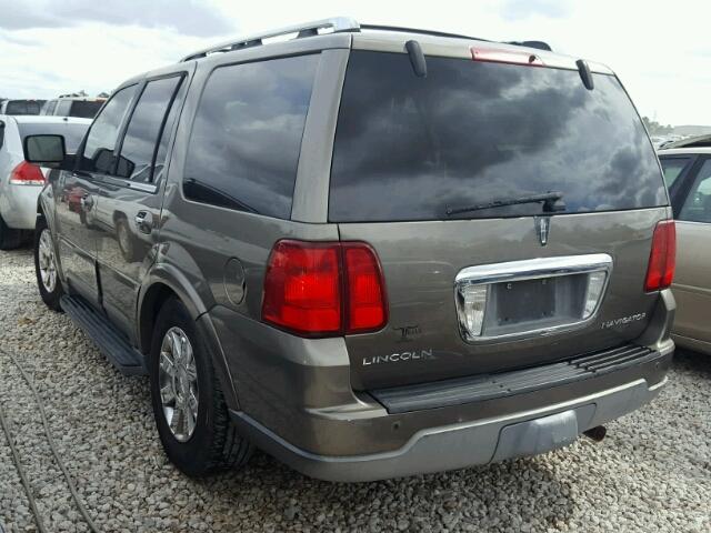 5LMFU27R23LJ49651 - 2003 LINCOLN NAVIGATOR BROWN photo 3