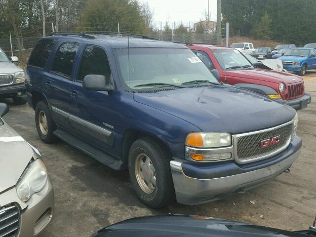 1GKEK13Z32J323914 - 2002 GMC YUKON BLUE photo 1