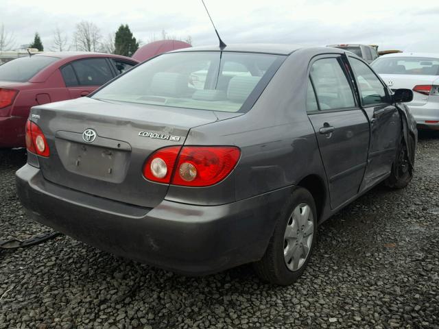 1NXBR32E17Z870637 - 2007 TOYOTA COROLLA CE TAN photo 4