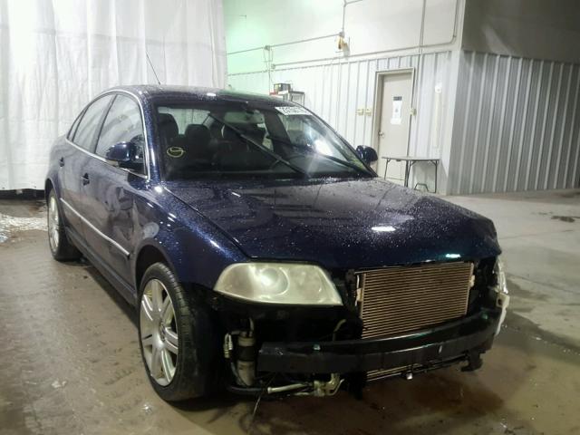WVWRU63B45P028166 - 2005 VOLKSWAGEN PASSAT GLX 蓝色 照片 1