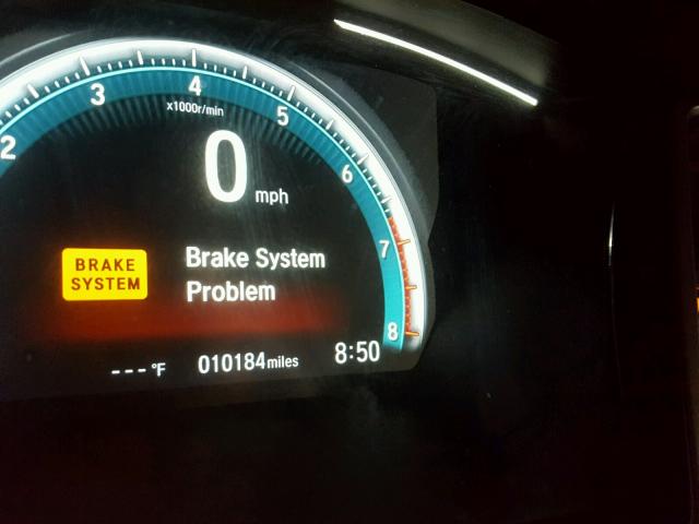 2HGFC2F79HH536438 - 2017 HONDA CIVIC EX ლურჯი ფოტო 8