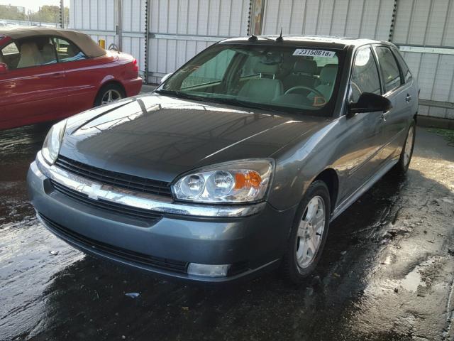 1G1ZU64854F176634 - 2004 CHEVROLET MALIBU MAX GRAY photo 2