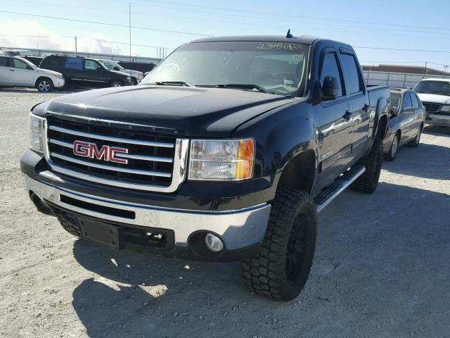 3GTU2VE23DG267251 - 2013 GMC SIERRA K15 BLACK photo 2