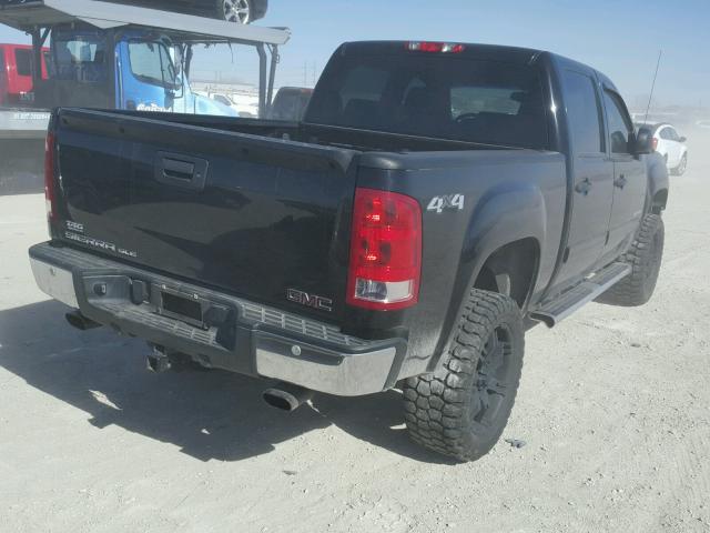 3GTU2VE23DG267251 - 2013 GMC SIERRA K15 BLACK photo 4