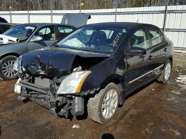 3N1AB6AP2BL603988 - 2011 NISSAN SENTRA 2.0 BLACK photo 2