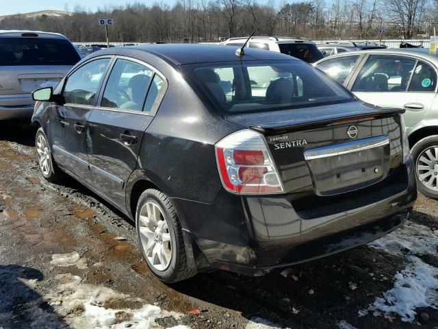 3N1AB6AP2BL603988 - 2011 NISSAN SENTRA 2.0 BLACK photo 3