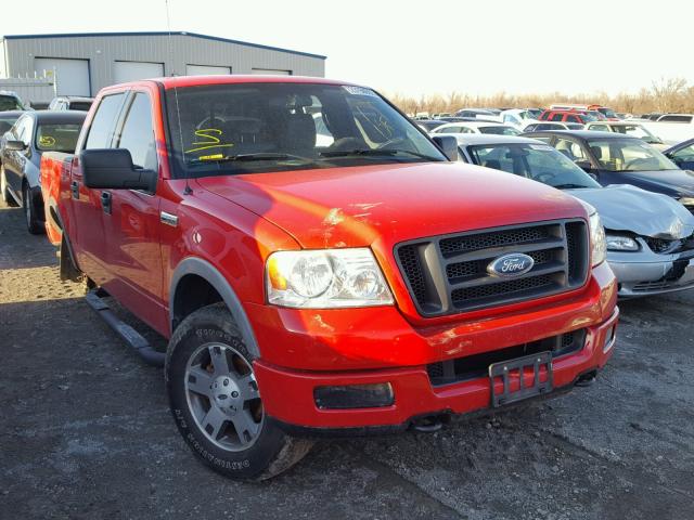 1FTPW145X5FB54566 - 2005 FORD F150 SUPER RED photo 1