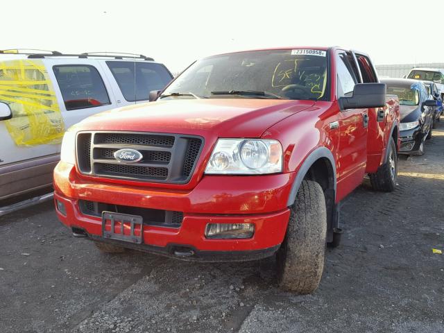 1FTPW145X5FB54566 - 2005 FORD F150 SUPER RED photo 2