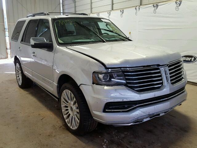 5LMJJ2JT8FEJ00096 - 2015 LINCOLN NAVIGATOR SILVER photo 1