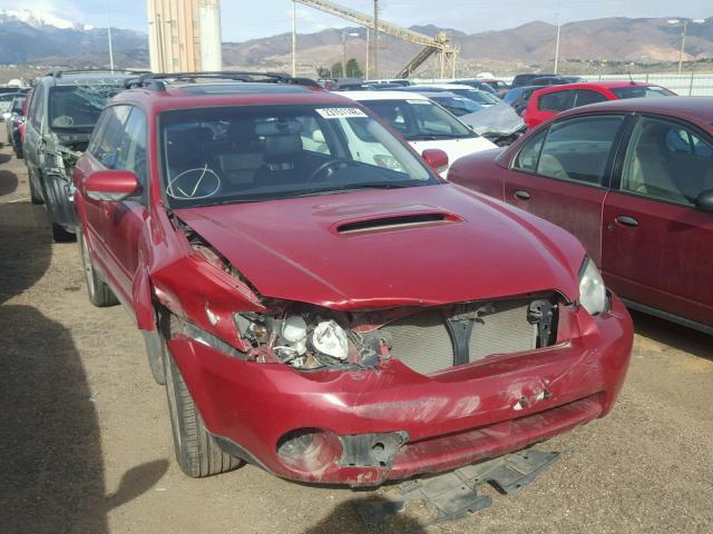 4S4BP67C564303182 - 2006 SUBARU LEGACY OUT RED photo 1