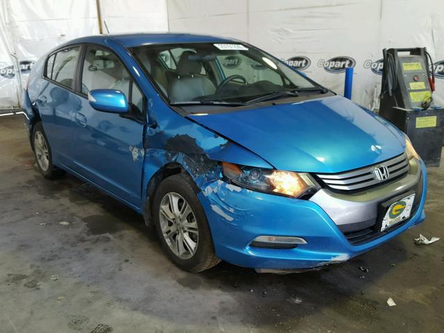 JHMZE2H77AS039050 - 2010 HONDA INSIGHT EX BLUE photo 1