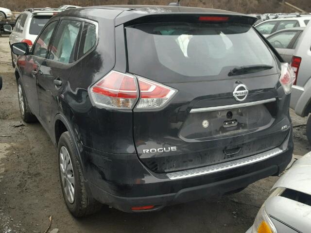 JN8AT2MV3GW130475 - 2016 NISSAN ROGUE S BLACK photo 3