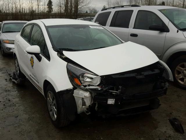 KNADM4A38F6509570 - 2015 KIA RIO LX Սպիտակ լուսանկար 1