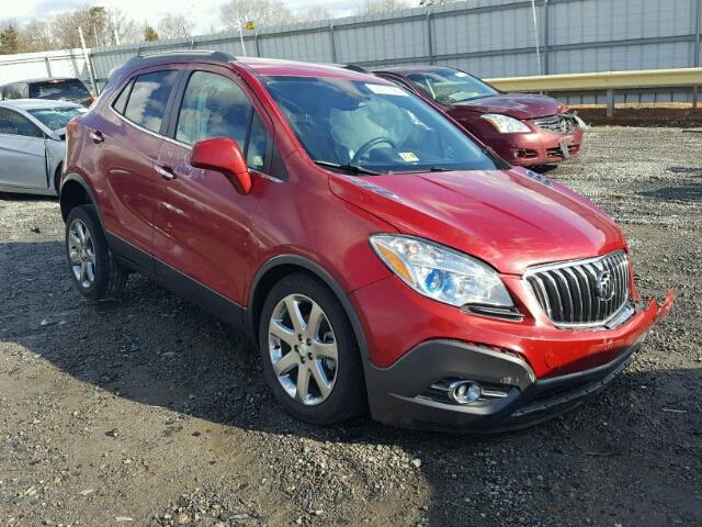 KL4CJCSB2DB194321 - 2013 BUICK ENCORE RED photo 1