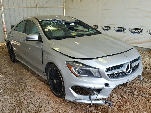 WDDSJ4EB6FN229694 - 2015 MERCEDES-BENZ CLA 250 SILVER photo 1