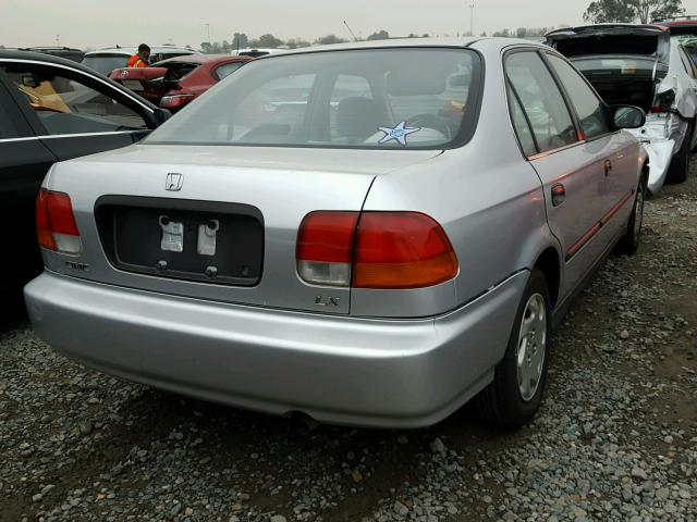 2HGEJ6670VH581031 - 1997 HONDA CIVIC LX SILVER photo 4