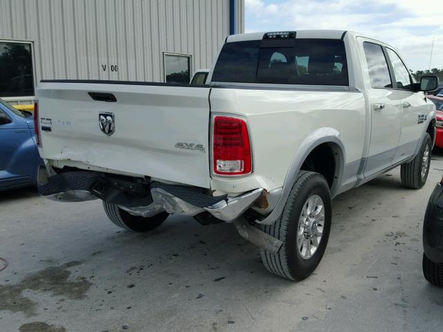 3C6UR5FL4HG568420 - 2017 RAM 2500 LARAM WHITE photo 4