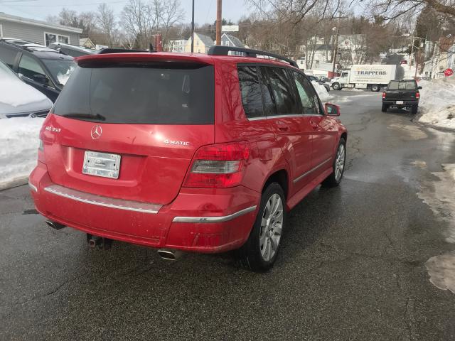 WDCGG8HB7AF427800 - 2010 MERCEDES-BENZ GLK 350 4M RED photo 3