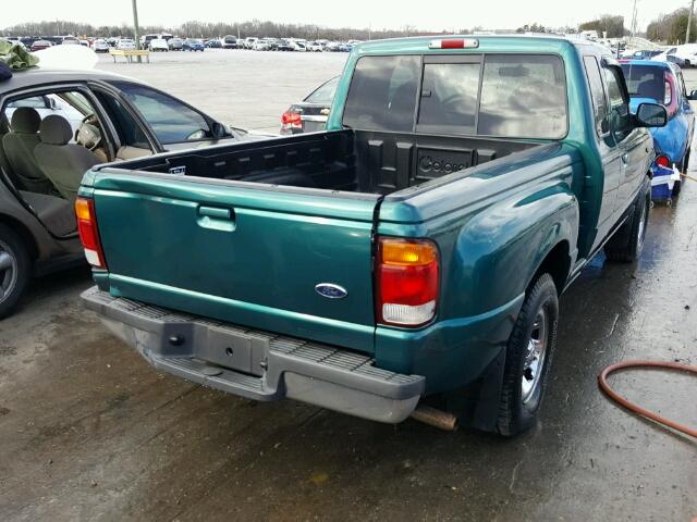 1FTYR14U3WPB22539 - 1998 FORD RANGER SUP GREEN photo 4