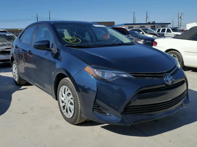 5YFBURHE8HP603040 - 2017 TOYOTA COROLLA L BLUE photo 1