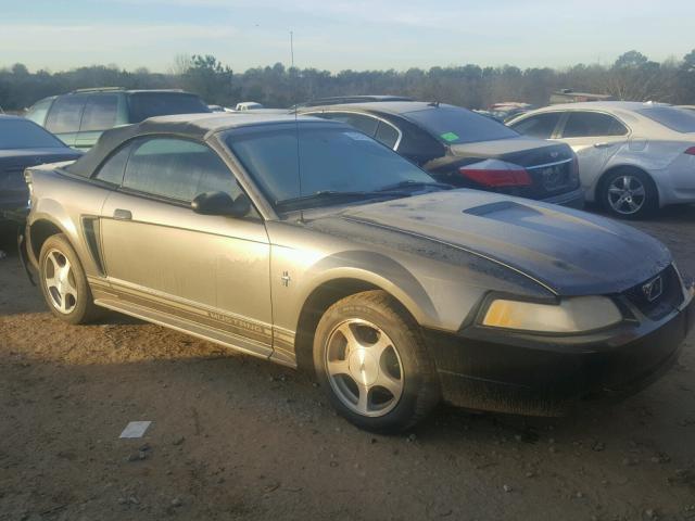 1FAFP44421F257563 - 2001 FORD MUSTANG GRAY photo 1
