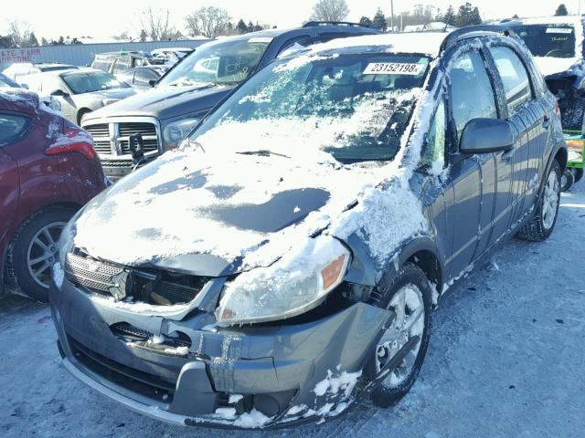 JS2YB413885107413 - 2008 SUZUKI SX4 BASE BLUE photo 2