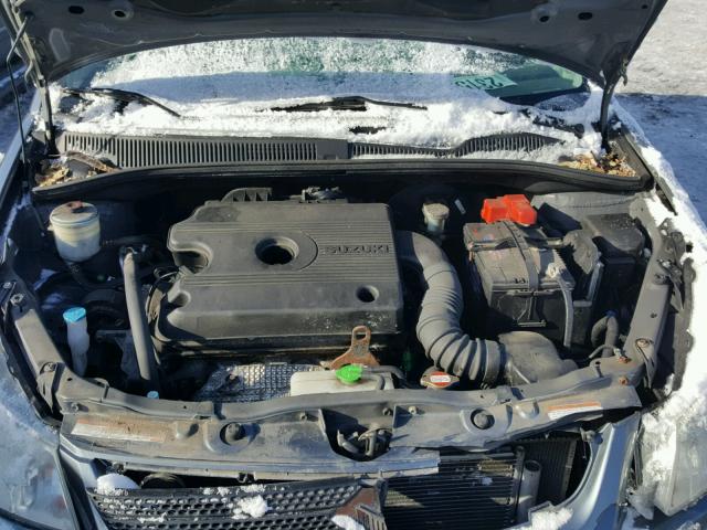 JS2YB413885107413 - 2008 SUZUKI SX4 BASE BLUE photo 7