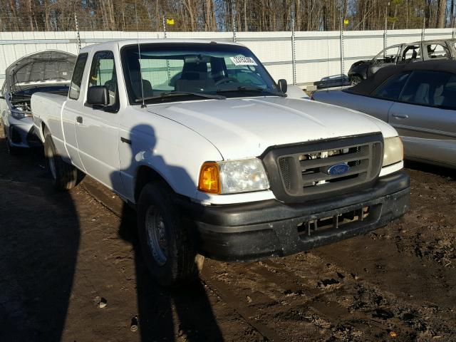 1FTYR14UX4PA78164 - 2004 FORD RANGER SUP WHITE photo 1