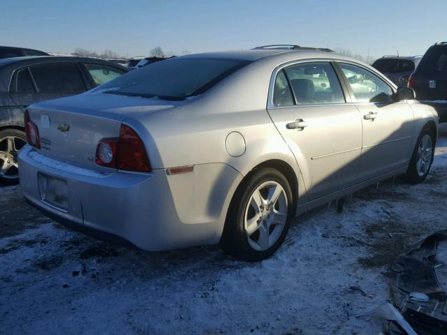 1G1ZG57B29F200906 - 2009 CHEVROLET MALIBU LS SILVER photo 4