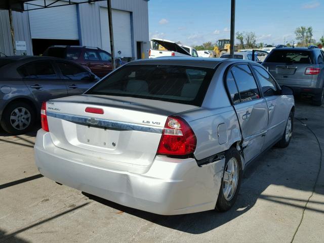 1G1ZT54854F173956 - 2004 CHEVROLET MALIBU LS SILVER photo 4