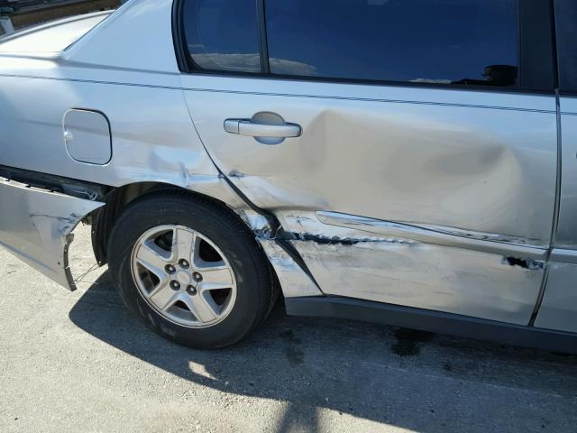 1G1ZT54854F173956 - 2004 CHEVROLET MALIBU LS 银色 照片 9