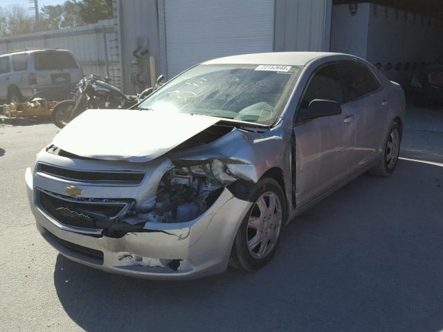 1G1ZB5E01CF153763 - 2012 CHEVROLET MALIBU LS ვერცხლისფერი ფოტო 2