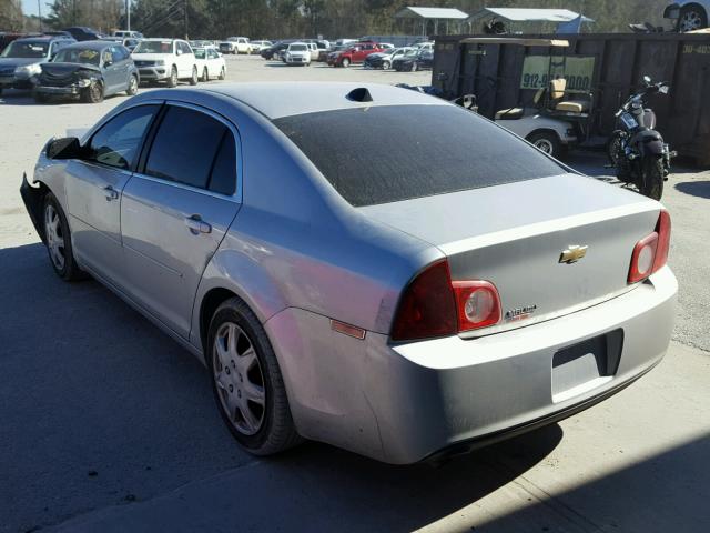 1G1ZB5E01CF153763 - 2012 CHEVROLET MALIBU LS ვერცხლისფერი ფოტო 3