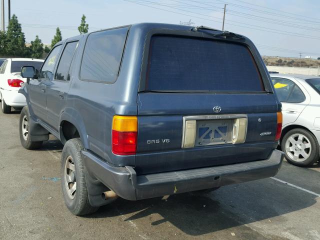 JT3VN29V1N0010176 - 1992 TOYOTA 4RUNNER VN BLUE photo 3