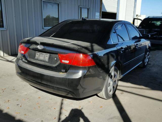 KNAGE228995332482 - 2009 KIA OPTIMA LX BLACK photo 4