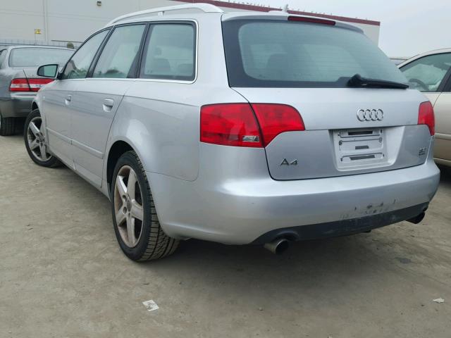 WAUKG68E05A510564 - 2005 AUDI A4 3.2 AVA GRAY photo 3