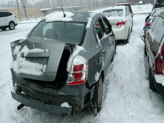 3N1AB61E79L611044 - 2009 NISSAN SENTRA 2.0 GRAY photo 4