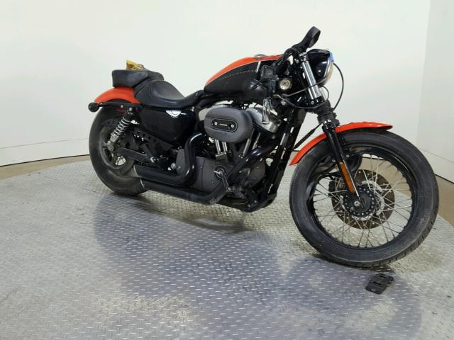 1HD1CZ3477K450045 - 2007 HARLEY-DAVIDSON XL1200 N ORANGE photo 2