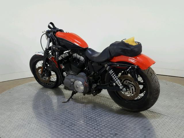 1HD1CZ3477K450045 - 2007 HARLEY-DAVIDSON XL1200 N ORANGE photo 6