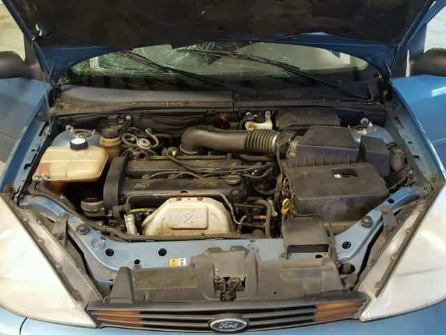 1FAFP36361W292895 - 2001 FORD FOCUS SE TEAL photo 7