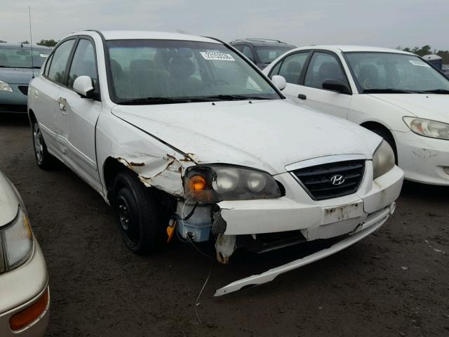 KMHDN46D45U975519 - 2005 HYUNDAI ELANTRA GL WHITE photo 1